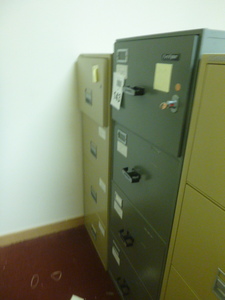 2 Fire Proof File Cabinets