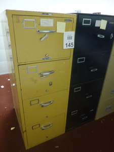 2 Fire Proof File Cabinets