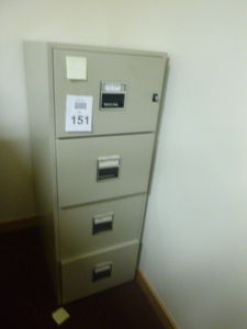 1 Fire Proof File Cabinet