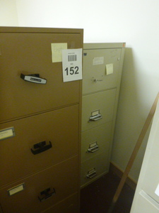 2 Fire Proof File Cabinets