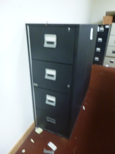 2 Fire Proof File Cabinets