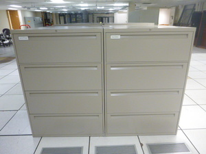 2 4 Drawer Lateral File Cabinets