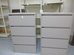 2 4 Drawer Lateral File Cabinets