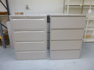 2 4 Drawer Lateral File Cabinets