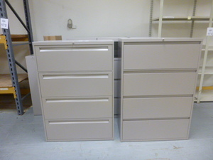 2 4 Drawer Lateral File Cabinets