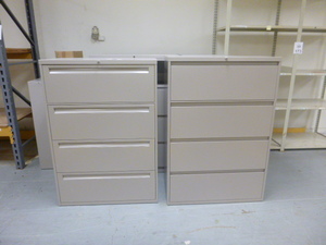 2 4 Drawer Lateral File Cabinets