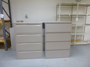 2 4 Drawer Lateral File Cabinets