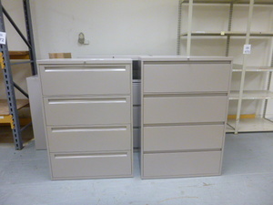 2 4 Drawer Lateral File Cabinets
