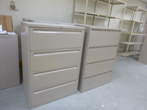 2 4 Drawer Lateral File Cabinets