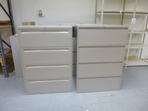 2 4 Drawer Lateral File Cabinets