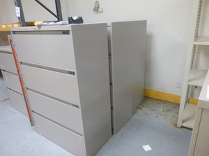 3 4 Drawer Lateral Metal File Cabinets