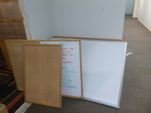 White Boards and Bulletin Boards