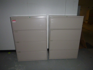 2 4 Drawer Lateral File Cabinets
