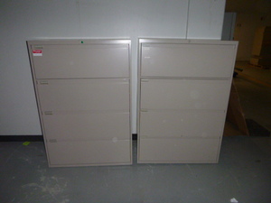 2 4 Drawer Lateral File Cabinets