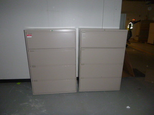 2 4 Drawer Lateral File Cabinets