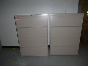 2 4 Drawer Lateral File Cabinets