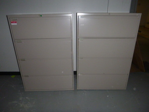 2 4 Drawer Lateral File Cabinets