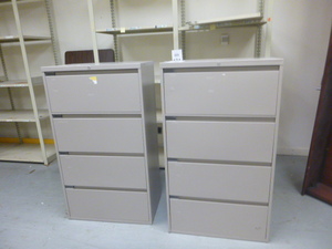 2 4 Drawer Lateral File Cabinets