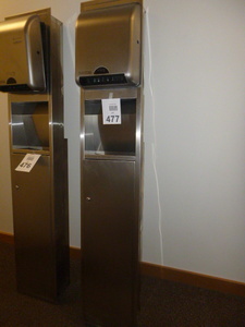 Georgia Pacific enMotion Restaurant Towel Dispenser with Garbage Can