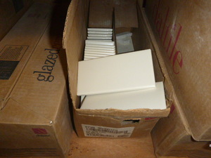 4 Plus Boxes of Almond Color Tile