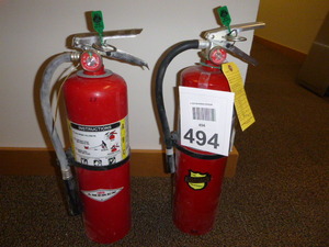 2 Fire Extinguishers
