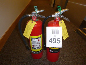 2 Fire Extinguishers