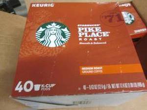 lot 29 image: Medium Roast Pike Place K Cups (40-...