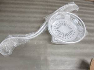 lot 63 image: Metal Flower Pot Holder...