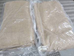 lot 74 image: 2 Burlap Covers...