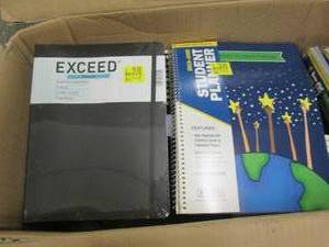 lot 78 image: Box of Student Planners, Journals...
