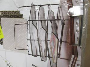 lot 79 image: Metal File Organizer...