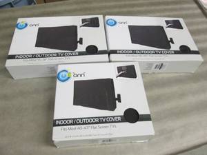 lot 80 image: 3 Sizes IndoorOutdoor TV Covers...