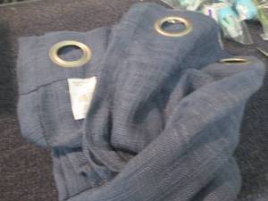 lot 130 image: 2- 84 inch Curtain Panels...