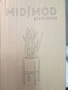 lot 145 image: 2 MidMod Plant Stands...