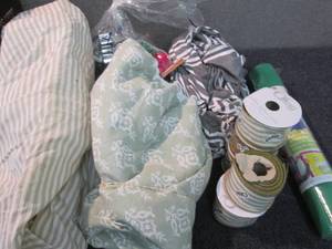 lot 158 image: 2 Ironing Board  Covers, Chair Cove...