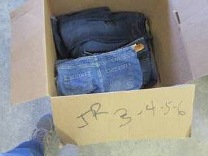 lot 200 image: Junior Shorts & Jeans 34, 56...
