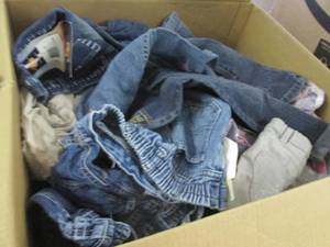 lot 208 image: Box of 4-6X Girls, Jeans, Shorts, P...
