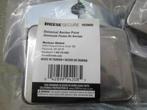 lot 255 image: 9 Reese Universal Anchor Points Y3...