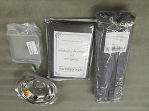 lot 259 image: Pastry Cutter Set, Drip Pans, 2 Tab...