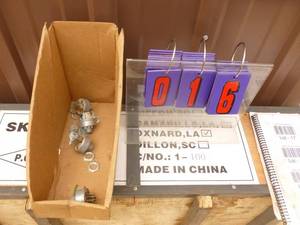 Flat of new 5 pin switches. As shown.