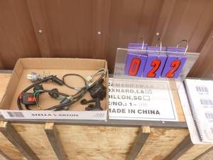 Flat of electronic ATV parts & throttles. As shown.