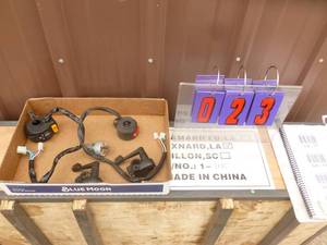 Flat of electronic ATV parts & throttles. As shown.