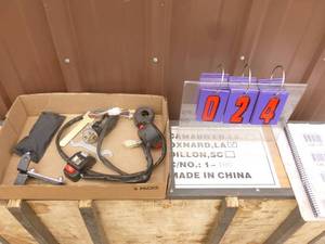 Flat of misc ATV electronics. As shown.