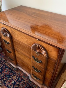 lot 2 image: Cherry Bachelors Chest