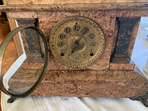 lot 14 image: Vintage Adamantine Seth Thomas Clock