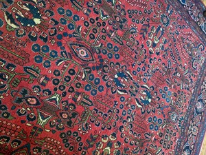 lot 45 image: Large Vintage Area Rug