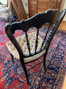 lot 63 image: Cute antique petite chair