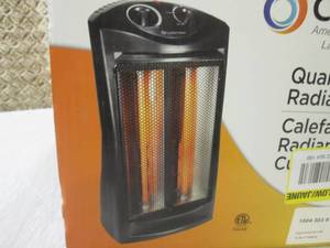 Comfort Zone Quartz Radiant Heater ...