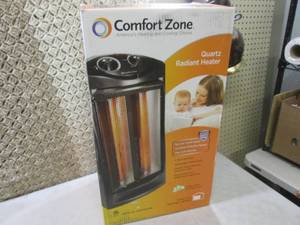 Comfort Zone Quartz Radiant Heater ...