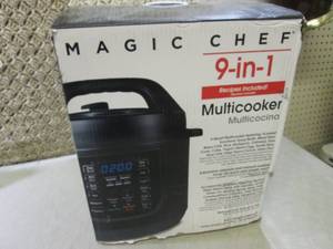 Magic Chef 9-In-1 Multicooker Open ...